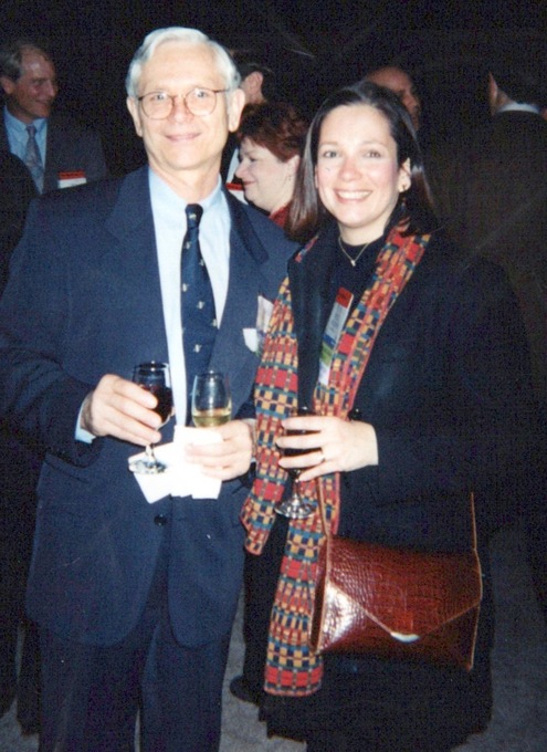 Larry and Valerie Jackson in Larry's Scarf 