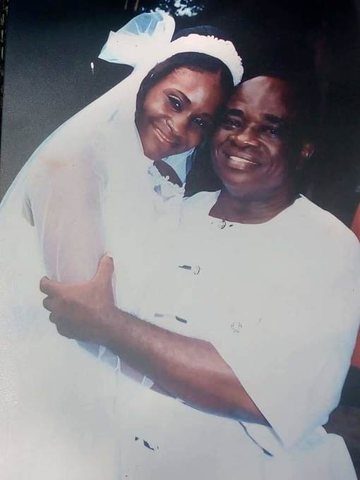 Dad and his last girl Chioma