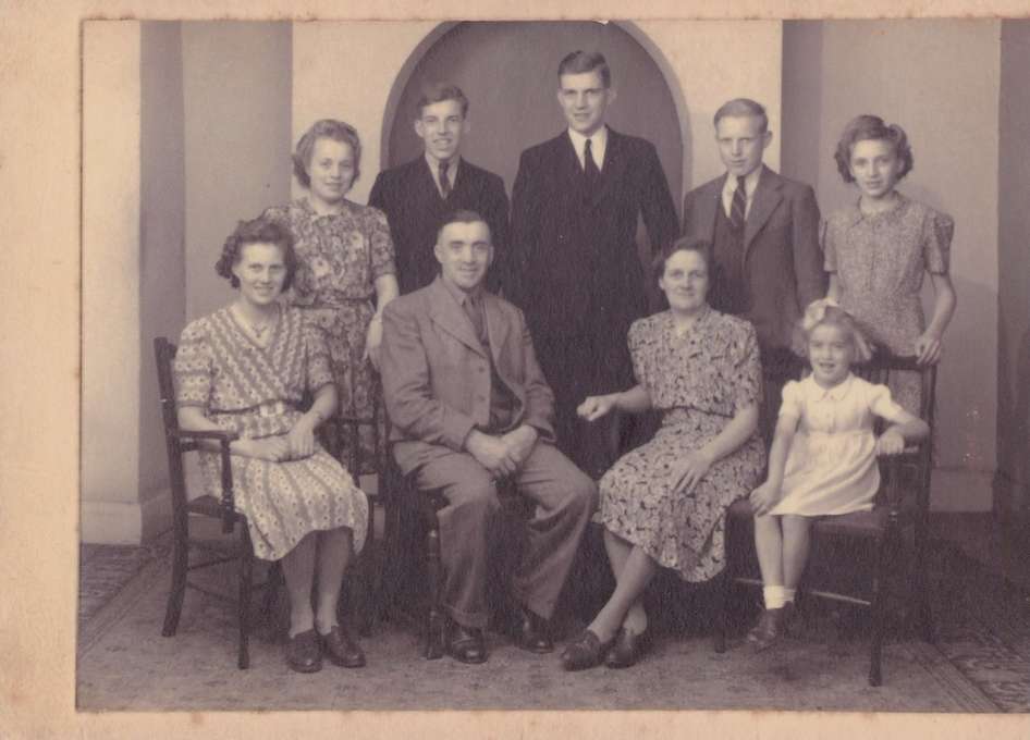 Young Eric and family