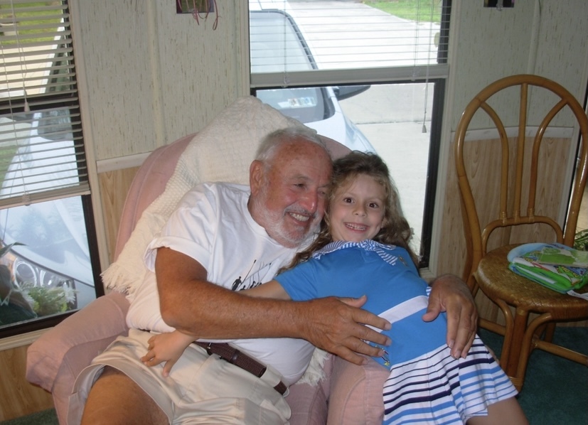 Aj and granddaughter Sasha 