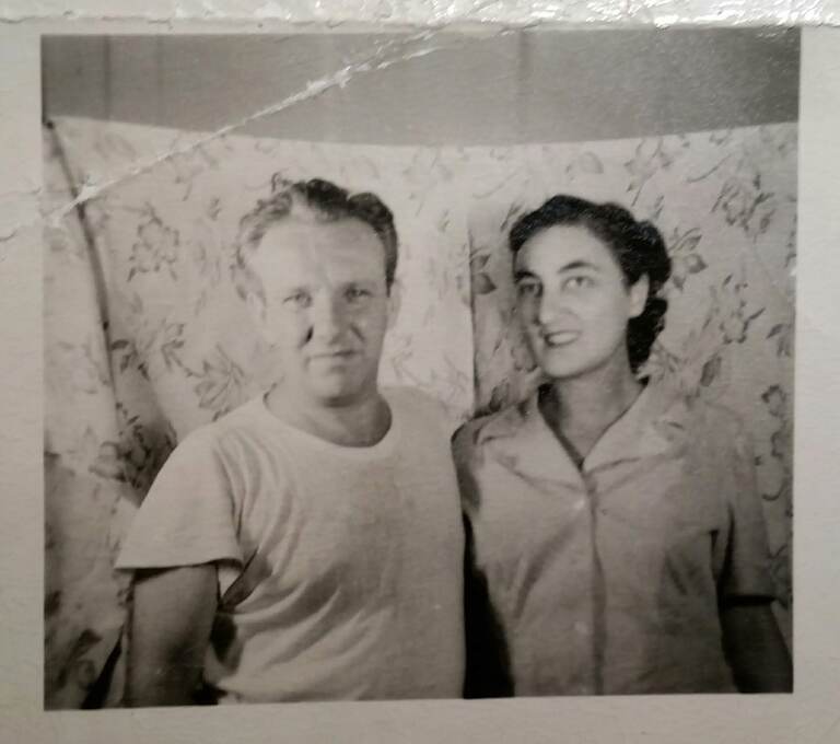 Father and Mother, Charles and Rafaella Leonard