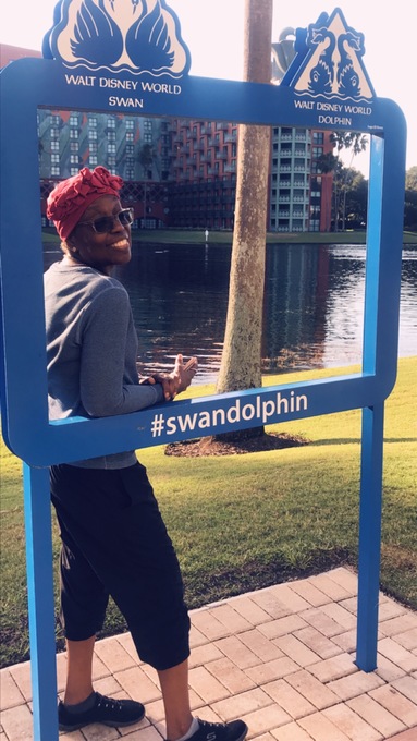 Enjoying The Disney resort