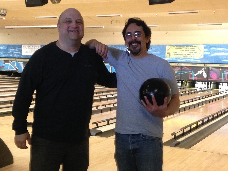 Ken and Ralph say goodbye to Cambrian Bowl