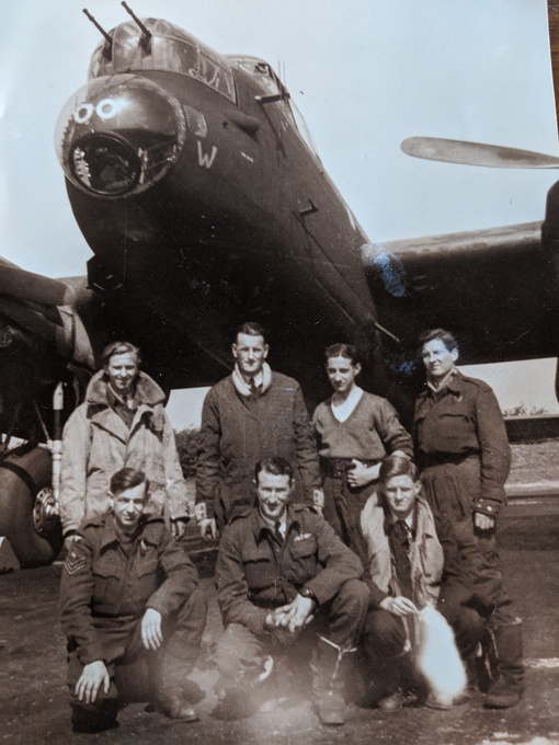 The crew - Squadron 153, Scampton