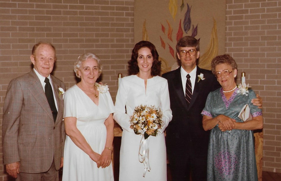 Gail and Jay's Wedding March 20, 1982