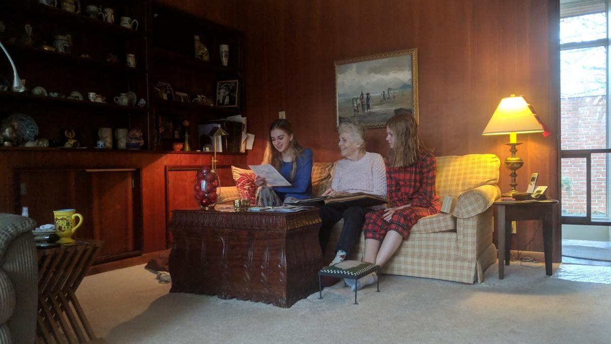 Olivia, Janet, Annalise: Christmas, 2018