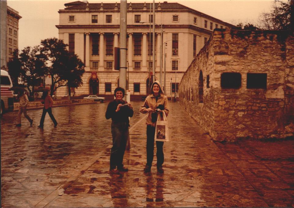 Liz & Nancy  December 1981