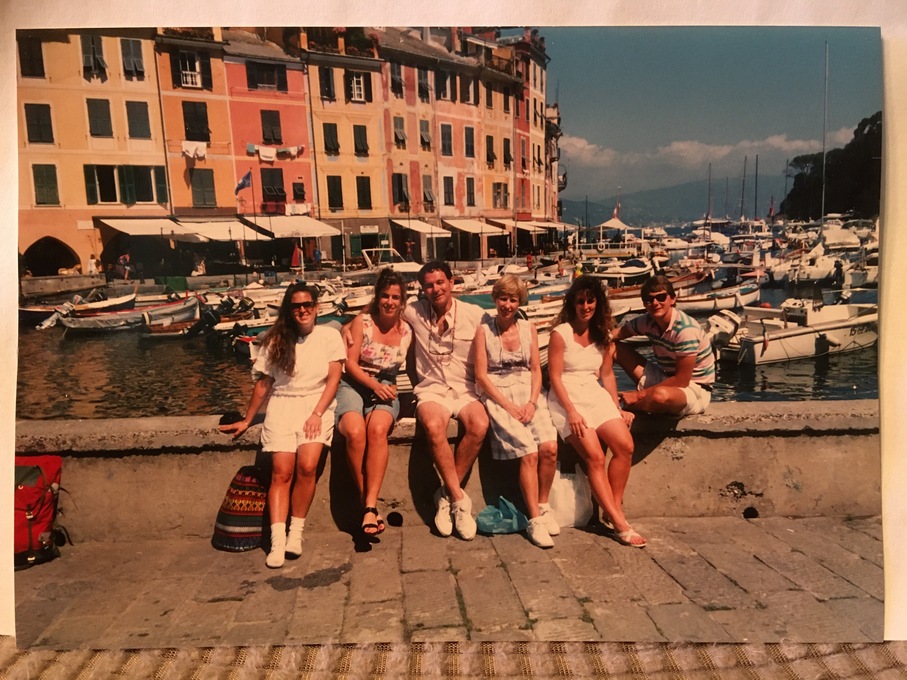 Kaplanis Family vacation - Portofino in the Italian Riviera. Summer 1990 (?)