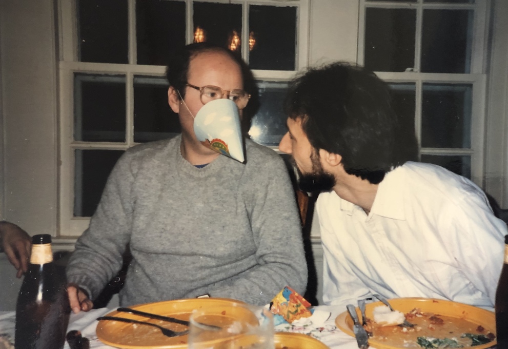 John and George in Baltimore