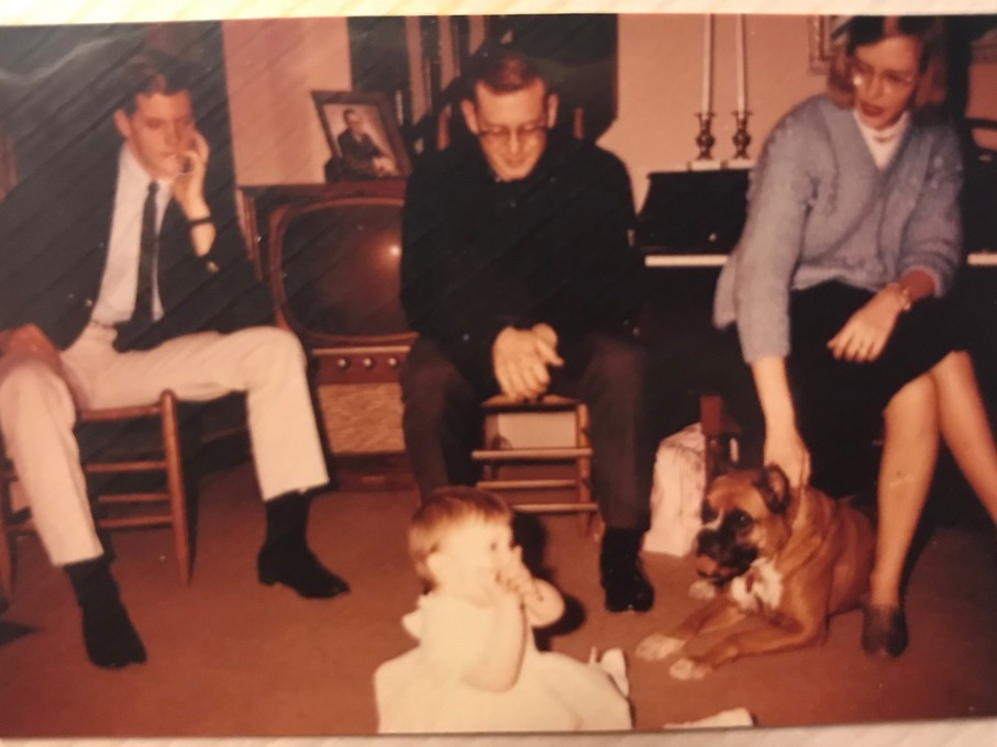 Diane as a young mom