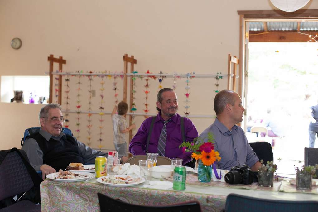 Dad, his brother Dale and son in law Will in 2013