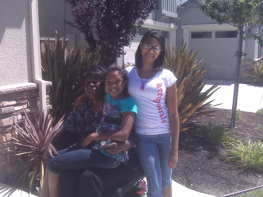 Judith with Granddaughter, Kendyll, and great-great niece, Alana! 