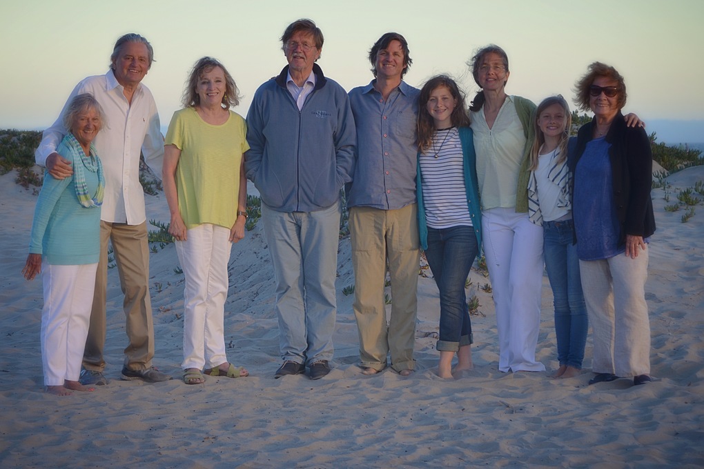 Family picture in Seal Beach