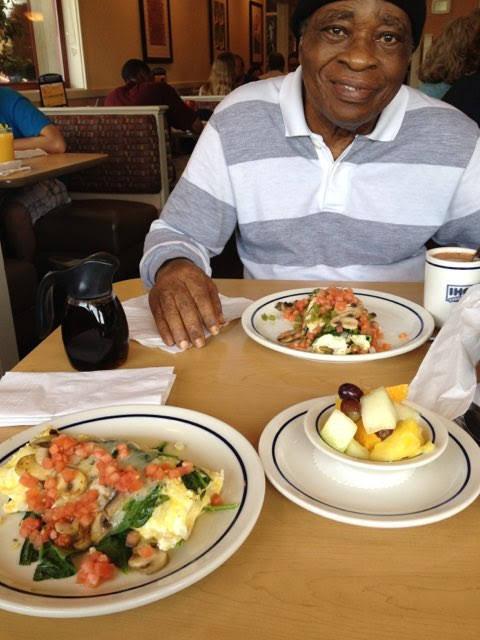 Dad at Country Buffet