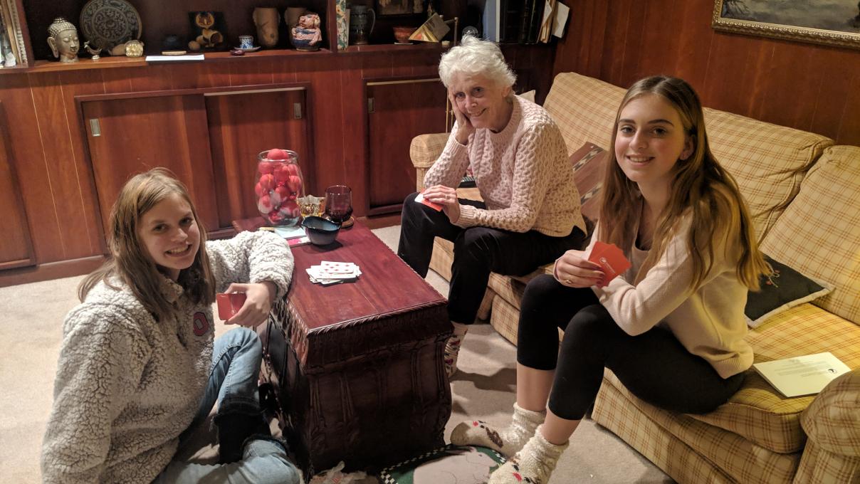 Annalise, Janet, Olivia: Christmas, 2018