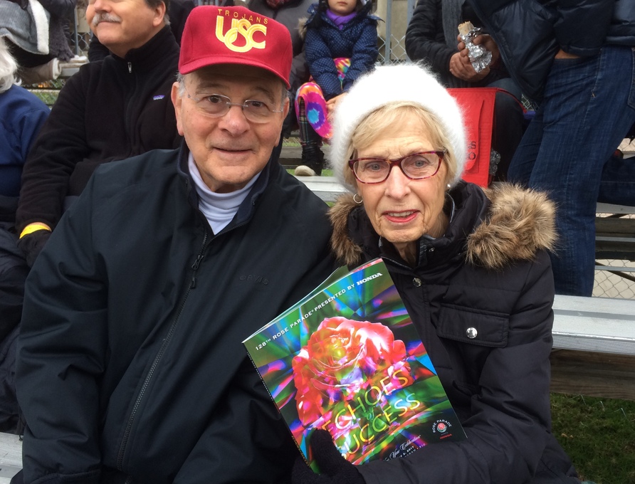P&J at the Rose Parade. January 1st, 2017.