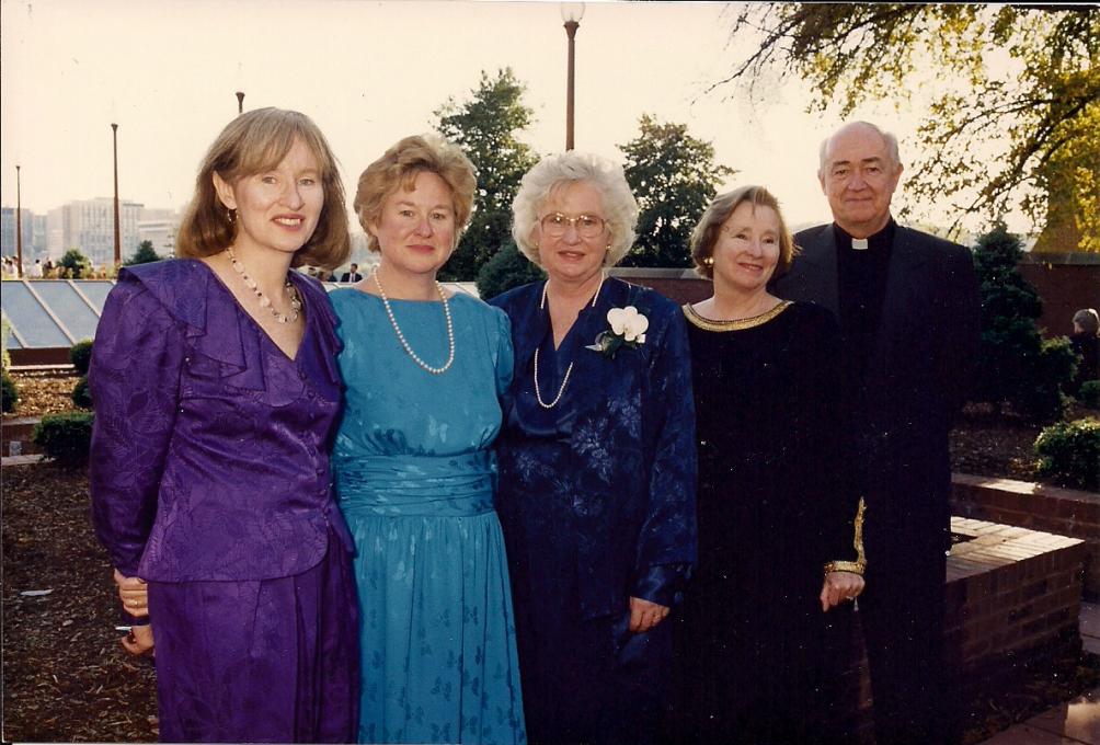The sisters at Anne and Will's wedding