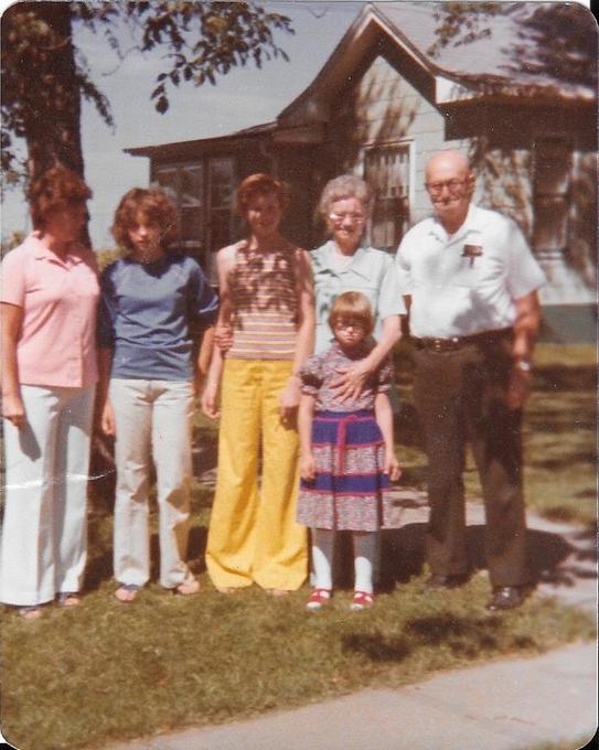 Nebraska with the family 1972