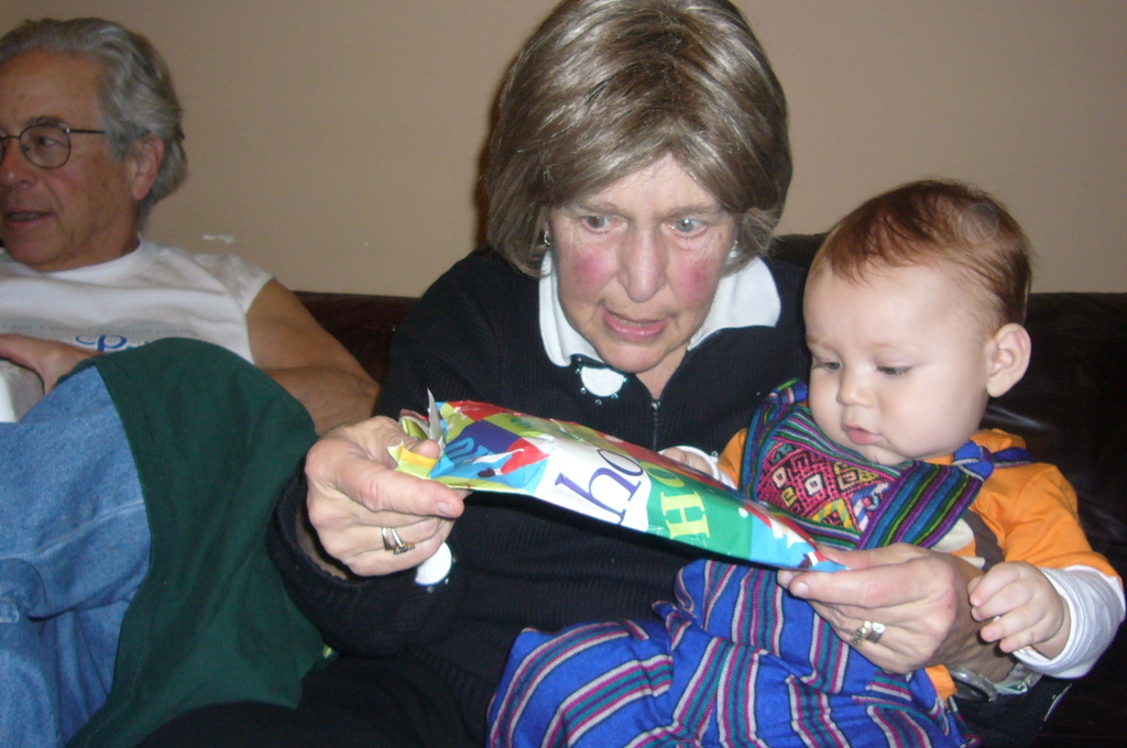 Gael's first Christmas 2007