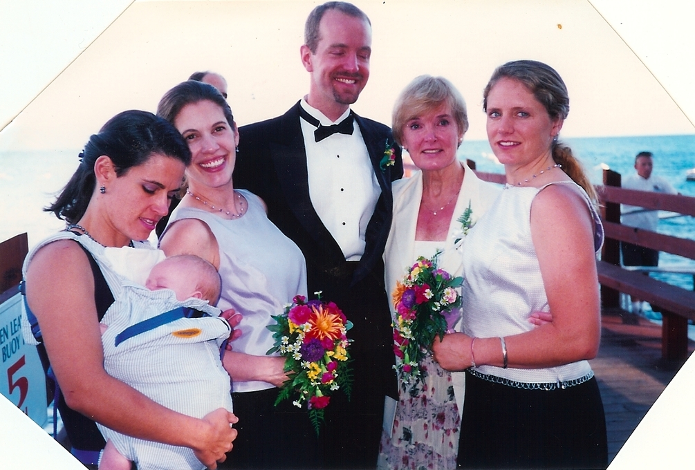  Wedding party @ David's 1st wedding, Lake Tahoe, 2001