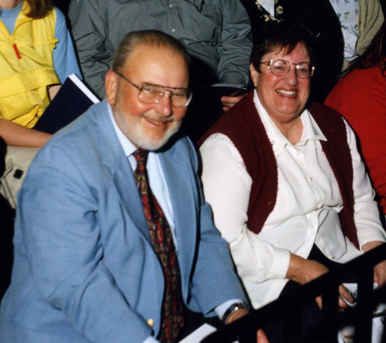 Couple at Marty's Graduation