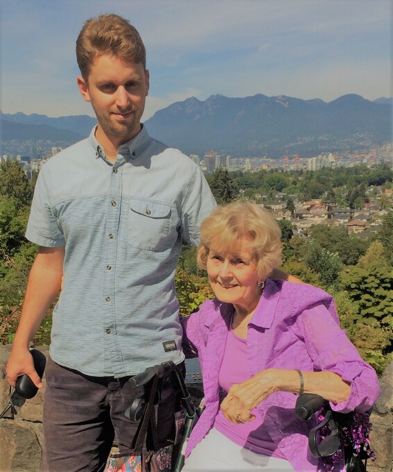 Andy & Barb in Vancouver, BC.