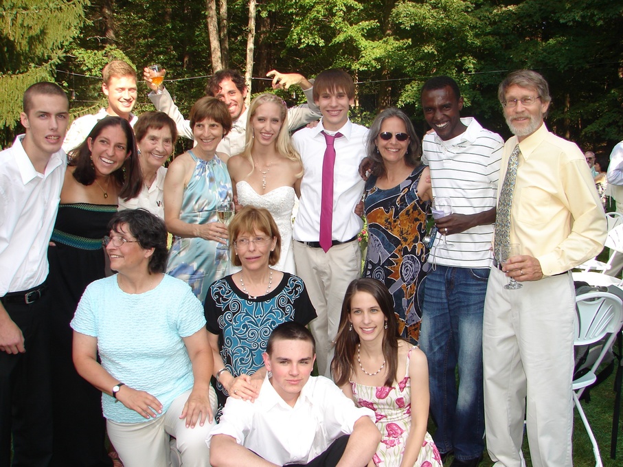 At Nina’s wedding 2010