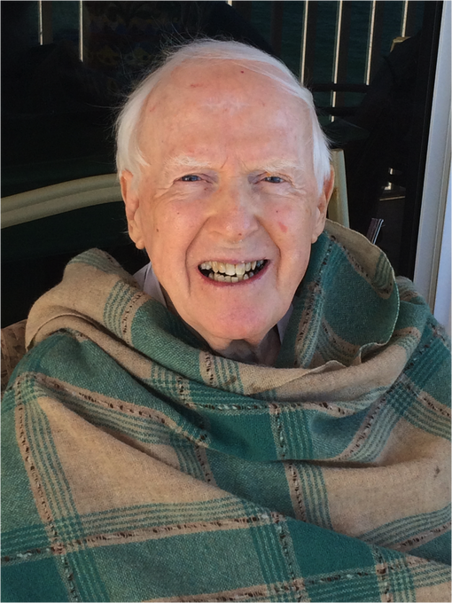 Bill Smart enjoying being outside.