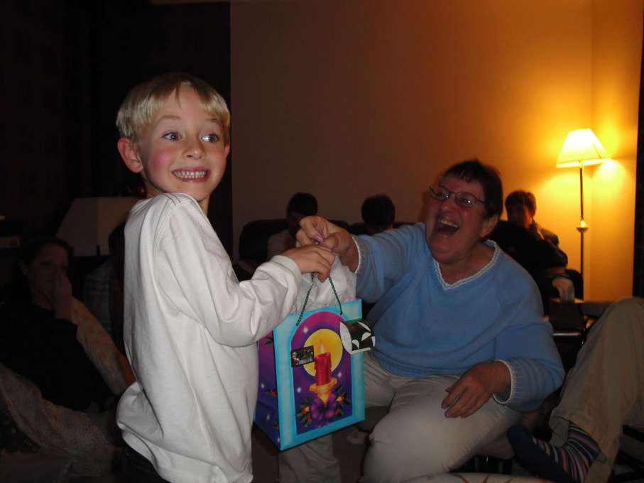 Present from Grandma!