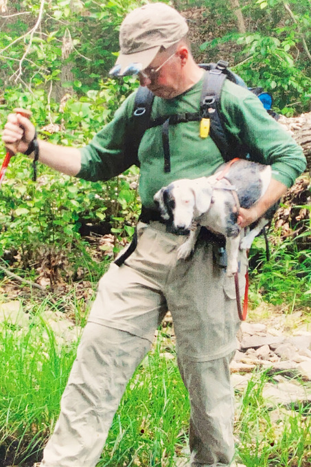 Ralph and Ivy Hiking