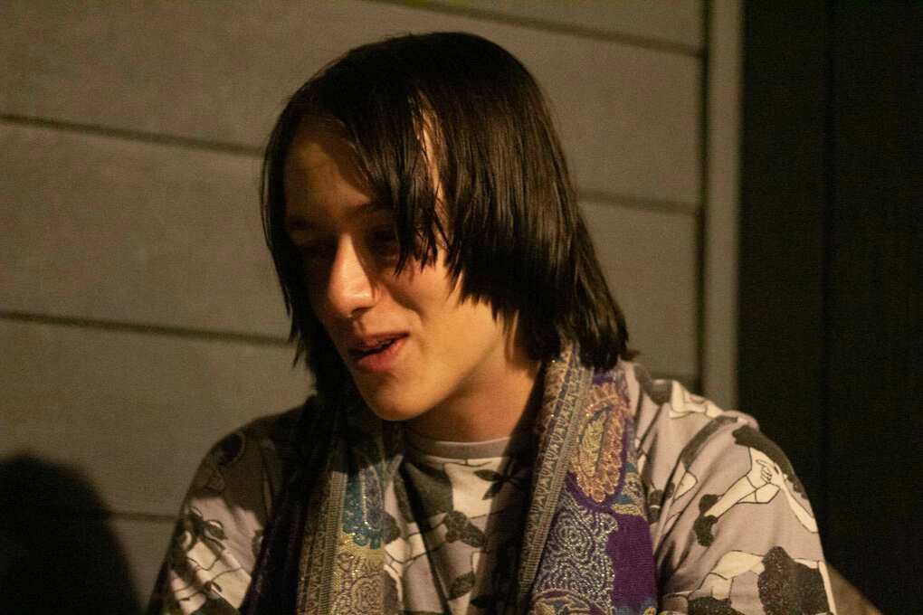 Anthony, Charles's grandson, Jackie's son.