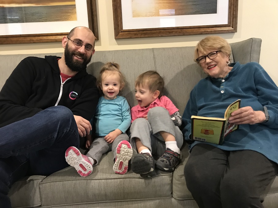 Jared, Aria, Owen, and Sue Ellen, 2017