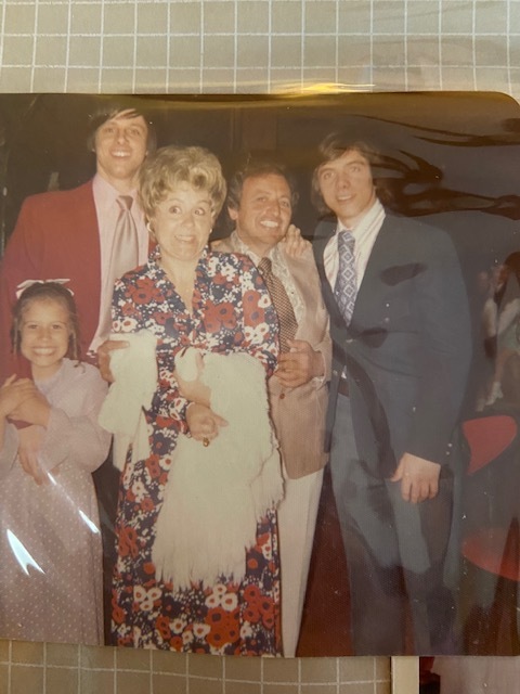 Family party in the 1970s