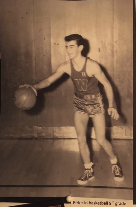 Peter. 9th grade basketball. 1948.