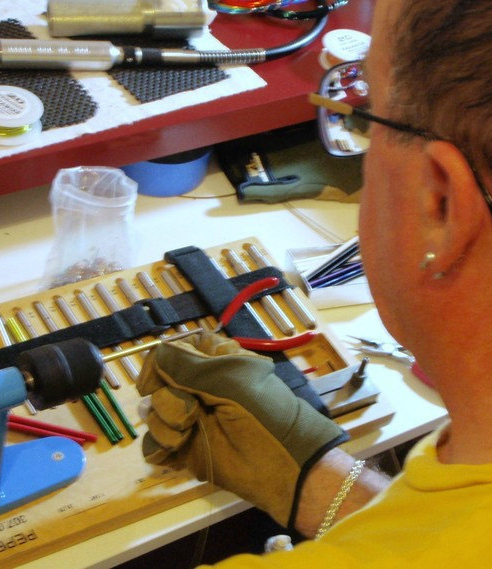 Ralph Making Jump Rings