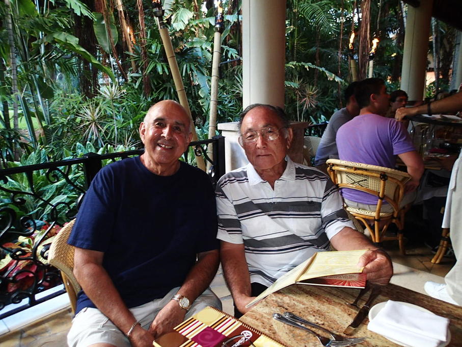 Daniel Visiting His Good Friend, Jerry, in Hawaii