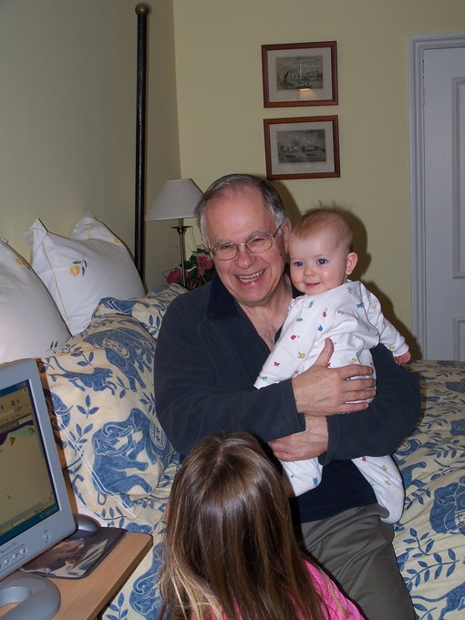 Papa Jim and the O'Driscoll granddaughters