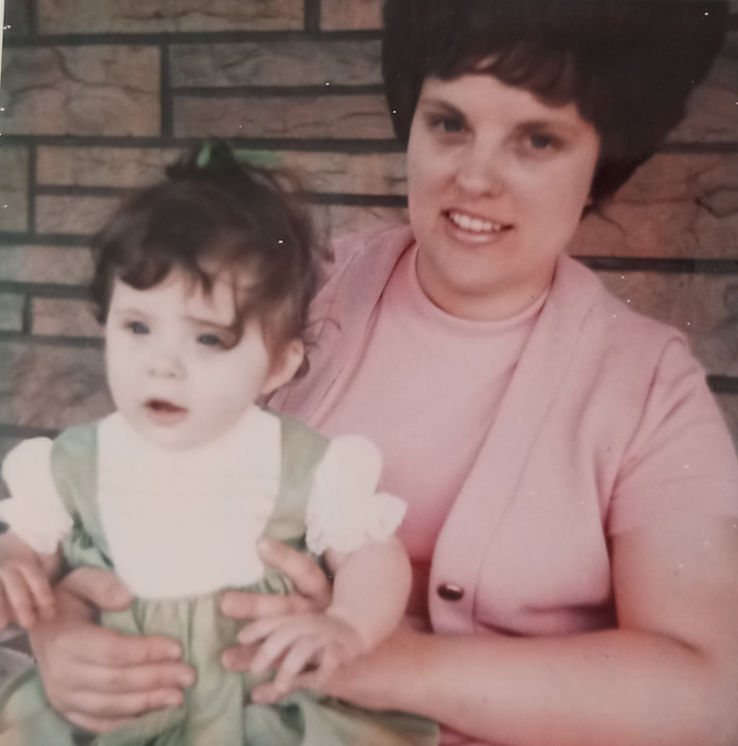 Emmie and Mom, 32 weeks