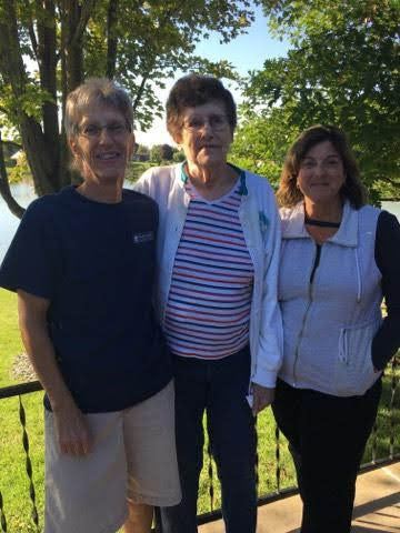 Pat with Daughter and Niece