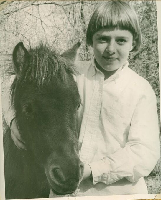 Deb and her pony