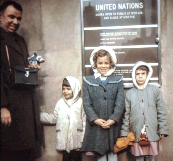 First trip to New York.