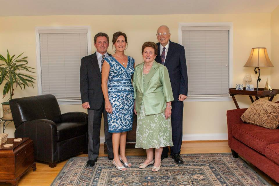 Nancy Salmon (daughter) & Guy Salmon's Wedding Day