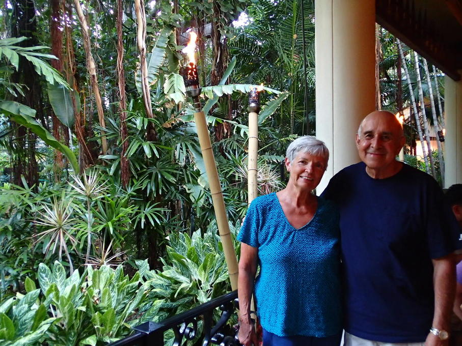 Dan & Evelyn in Hawaii