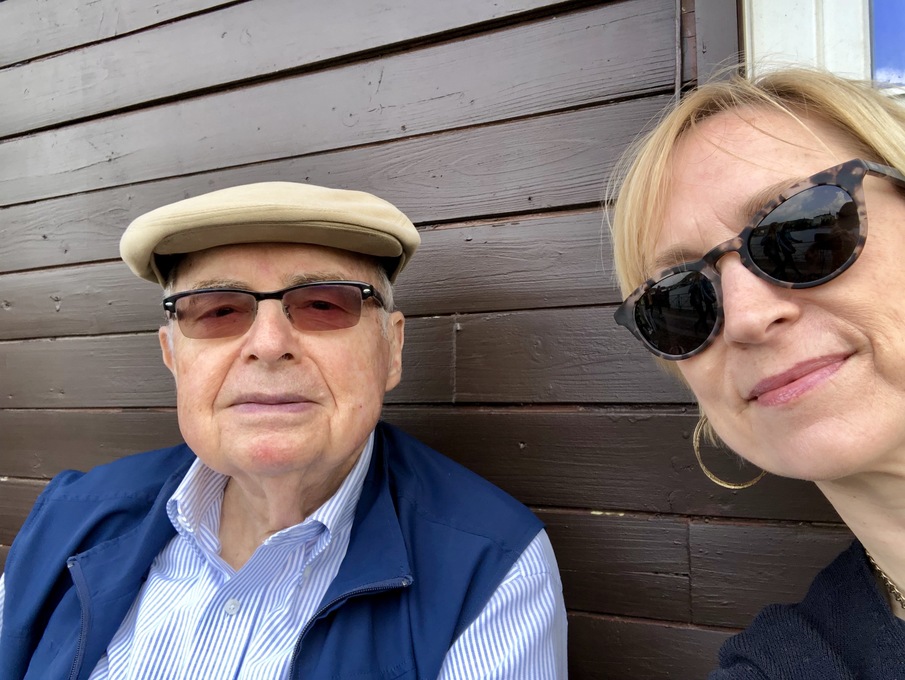 Selfie before Vltava boat tour