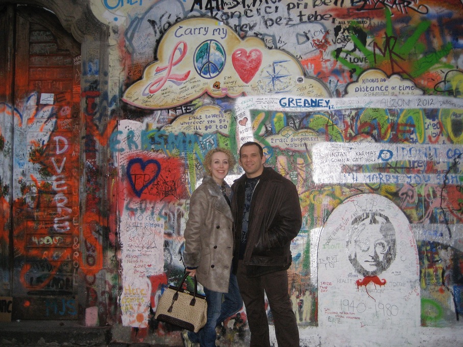 John Lennon wall prague