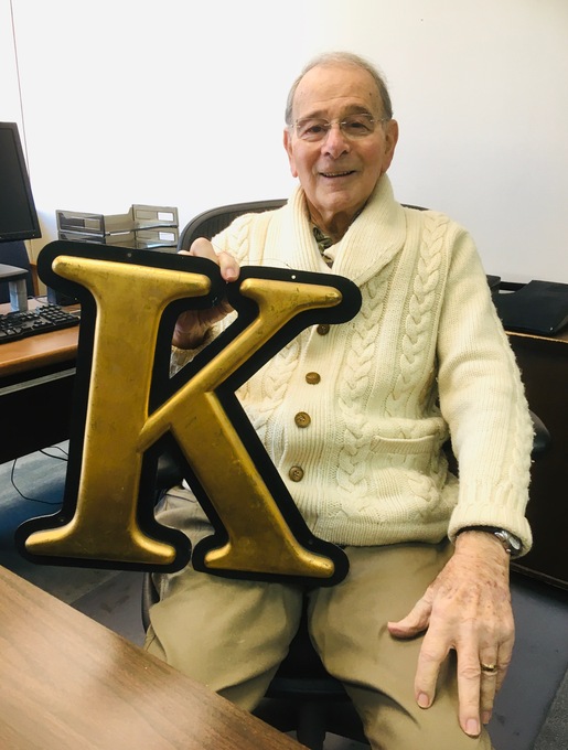 Peter on last day at his law office in LA.:  Kaplanis & Grimm.  December 2019.