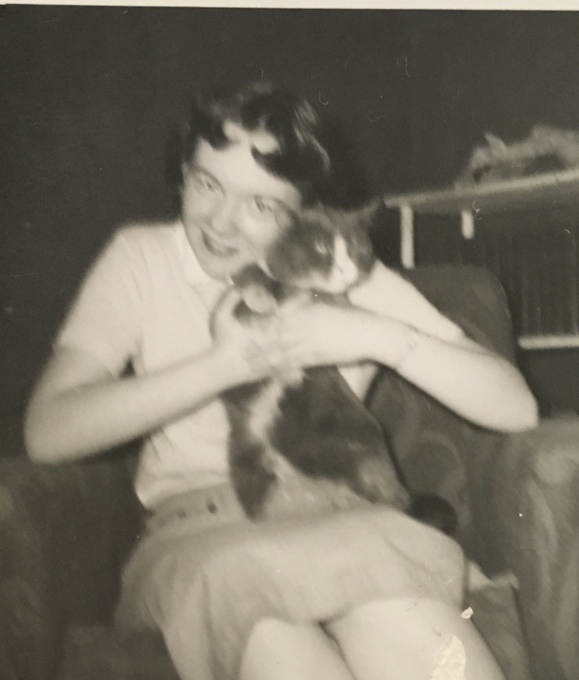 With Pete the Cat, 1950s