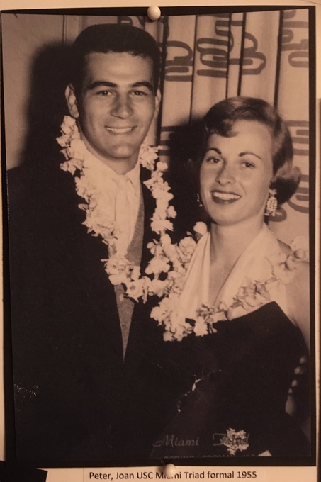USC Fraternity - Sorority Formal. 1955. 