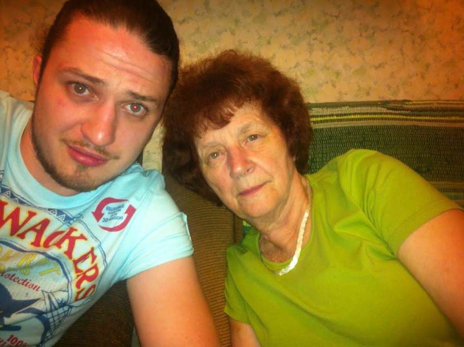 Бабушка Рита с Лешеи