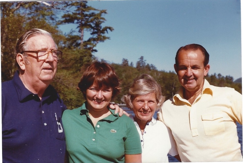 The big Buck with Peggy, Drew and Helen